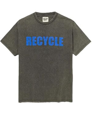 GALLERY DEPT. Recycle Graphic-Print Distressed T-Shirt - Grey