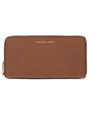 MICHAEL Michael Kors Slim Za Continental Wallet - Brown