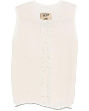 Uma Wang Sleeveless Top - White