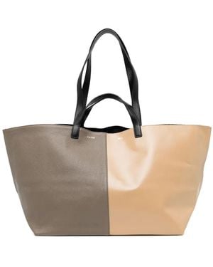 CAHU Colorblock Tote Bag - Purple