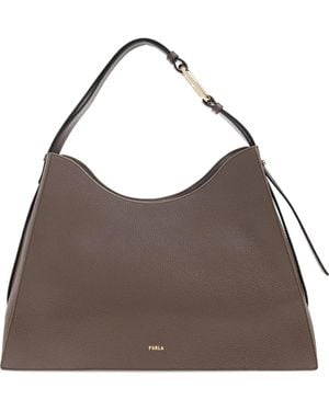 Furla Large Nuvola Tote Bag - Brown