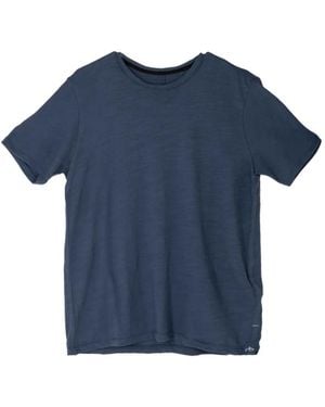 Rag & Bone Camiseta Classic Flame - Azul