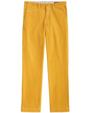 Polo Ralph Lauren Bedford Straight-Fit Corduroy Trousers - Yellow