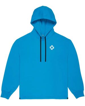 Bally Hoodie Imprimé - Bleu