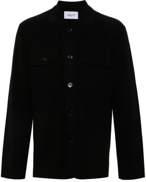 D4.0 Knitted Shirt - Black