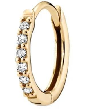 Maria Black 14Kt Lamarr 8 Huggie Earring - Metallic