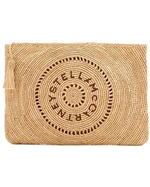 Stella McCartney Clutch Con Stampa - Neutro