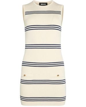 SER.O.YA Kir Knitted Mini Dress - Natural