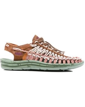 Keen Uneek Lea Cord-Embellished Sandals - White