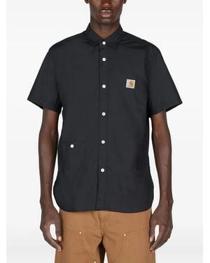 Junya Watanabe X Carhartt Short-Sleeve Pocket Shirt - Black