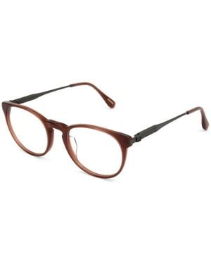 dunhill Gafas Con Montura Redonda - Blanco