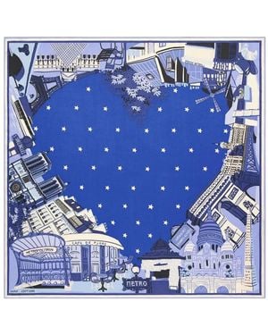 Inoui Edition J'Aime Paris Scarf - Blue