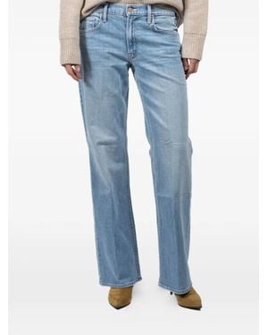 Mother Bookie Sneak pocket denim jeans - Blau