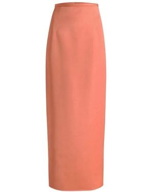 KHAITE Zip Skirt - Pink