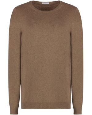 Malo Gestrickter Kaschmirpullover - Braun
