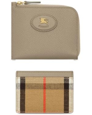 Burberry Bloomsbury Zip Wallet & Card Case​ - White