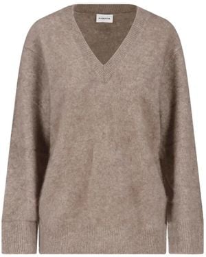P.A.R.O.S.H. Pullover Mit V-Ausschnitt - Braun