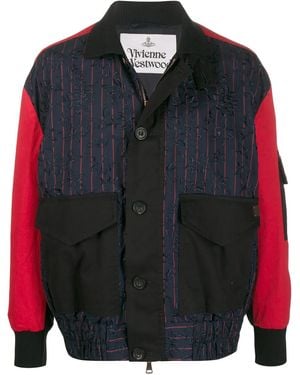 Vivienne Westwood コントラストスリーブ ジャケット - マルチカラー