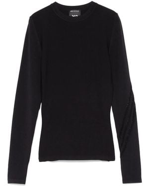 Y-3 3-Stripes Top - Black