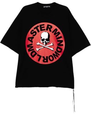 MASTERMIND WORLD T-Shirt À Logo Imprimé - Red