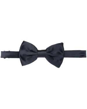 Lady Anne Fliege Aus Seidensatin - Blau