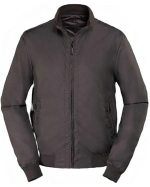 Moorer Long-Sleeve Zip-Fastening Jacket - Gray