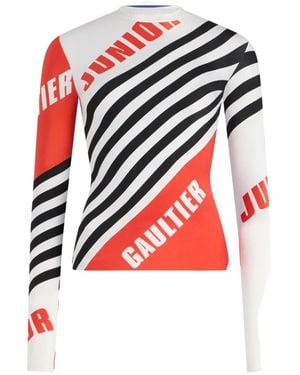 Jean Paul Gaultier Long-Sleeve Top - Red