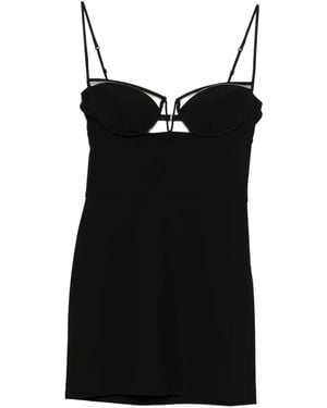Nensi Dojaka Uitgesneden Mini-Jurk - Zwart