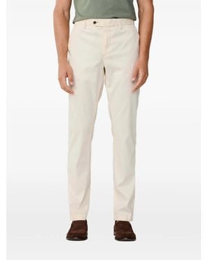 Hackett Pantalones Sanderson Con Trabillas - Neutro