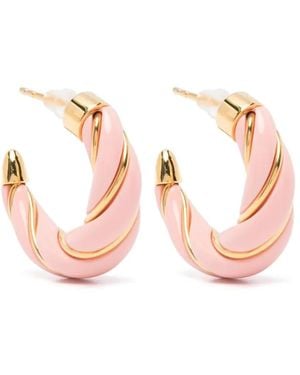Aurelie Bidermann Diana Hoops - Pink