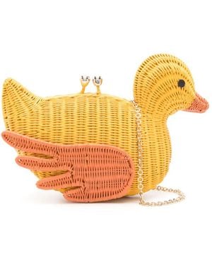 Serpui Kevin Clutch Bag - Orange