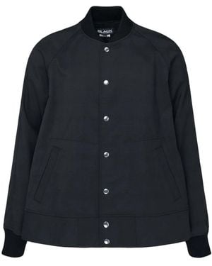 COMME DES GARÇON BLACK Veste Bomber À Boutons Pressions - Black