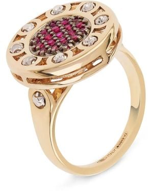 Officina Bernardi 18Kt And Small Senzatempo Ruby Ring - Pink