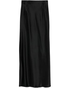 frenken Falda Base Flowy con costuras - Negro