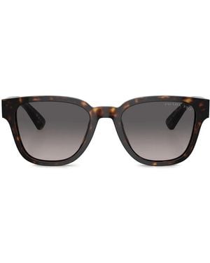 Prada Lunettes De Soleil À Monture Carrée - Marron