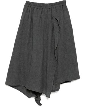 Y's Yohji Yamamoto Drape Pants - Gray