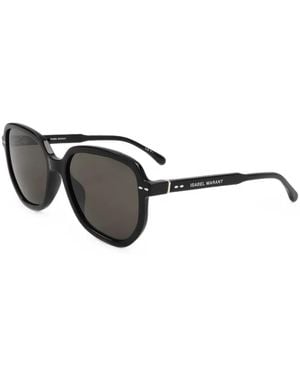 Isabel Marant Oversized-Frame Sunglasses - Black