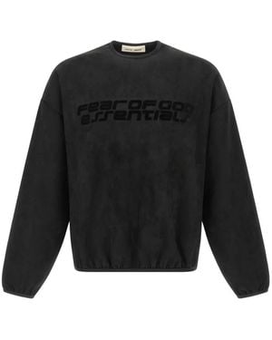Fear Of God Logo-printed sweatshirt - Negro