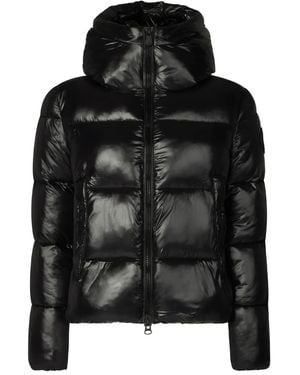 Save The Duck Biddy Puffer Jacket - Black