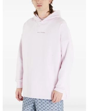 Daily Paper Hoodie En Jersey - Blanc