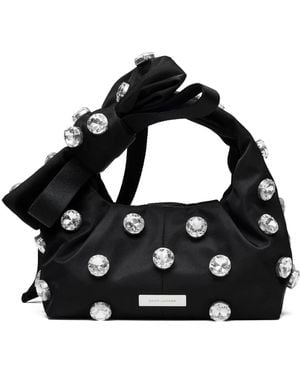 Marc Jacobs Borsa Tote The Gem Bow Mini - Nero