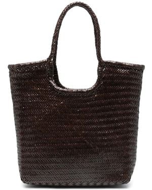 Dragon Diffusion Diagonal Triple Jump Tote Bag - Black