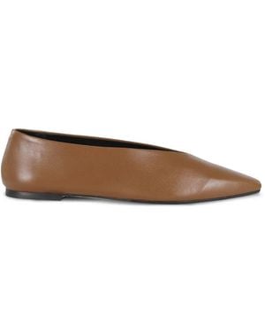 Aeyde Pointed-Toe Court Shoes - Brown