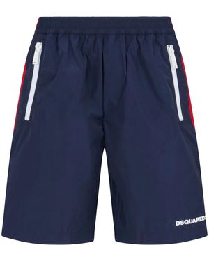 DSquared² 90's Urban Boxer Shorts - Blue