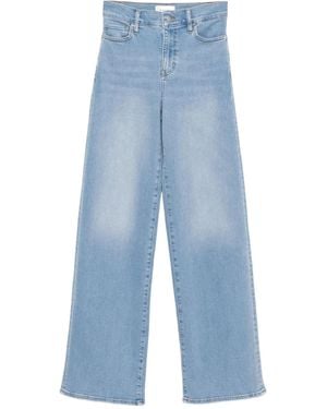 FRAME Jeans A Palazzo Slim - Blu
