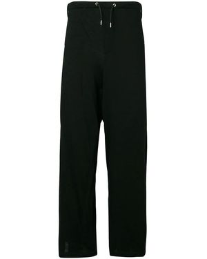 McQ Swallow Stripe Detail Trousers - Black