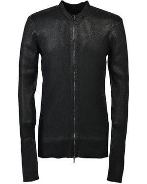 Julius Ribbed-Knit Jumper - Black