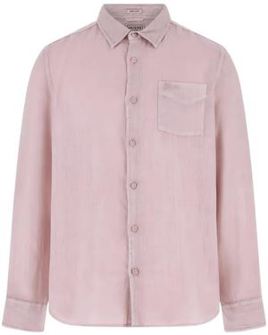 Guess Linen Striped Shirt - Black