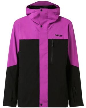 Oakley Paneled Hooded Jacket - Pink