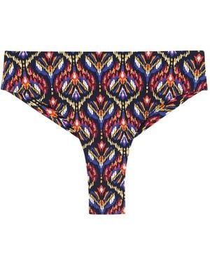 Aubade Sunkissed Allure Bikinihöschen Mit Ikat-Print - Rot